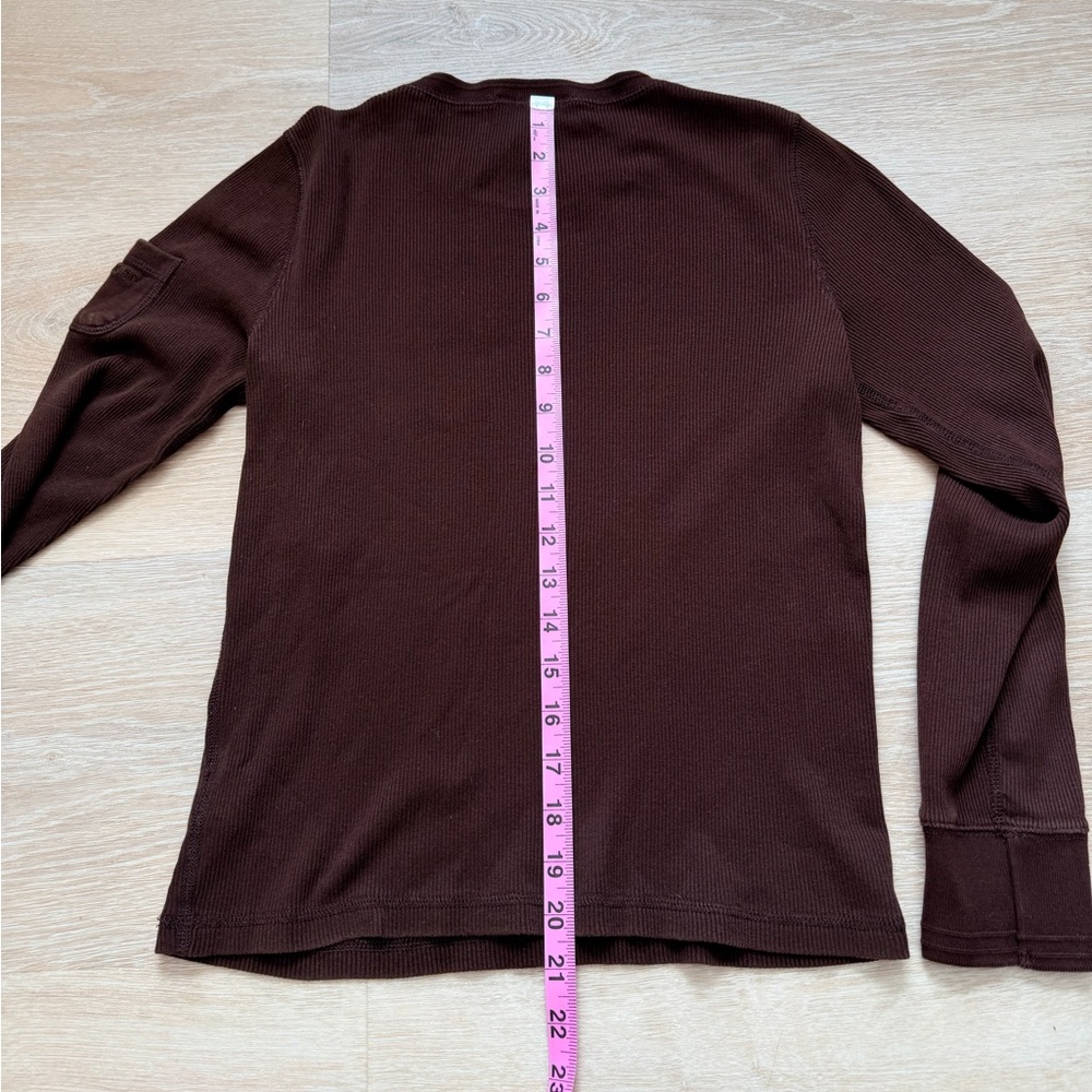 Vintage Lauren Ralph Lauren Long Sleeve Tee Made in USA 100% Cotton Women XS–S - Picture 5 of 7